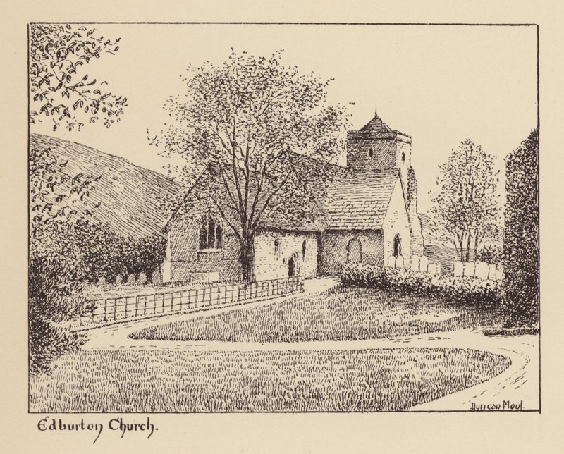 Sussex: Edburton Kirche von Duncan Moul