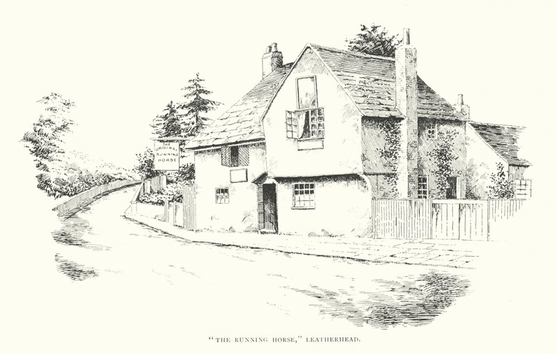 "Das Rennende Pferd," Leatherhead von Duncan Moul