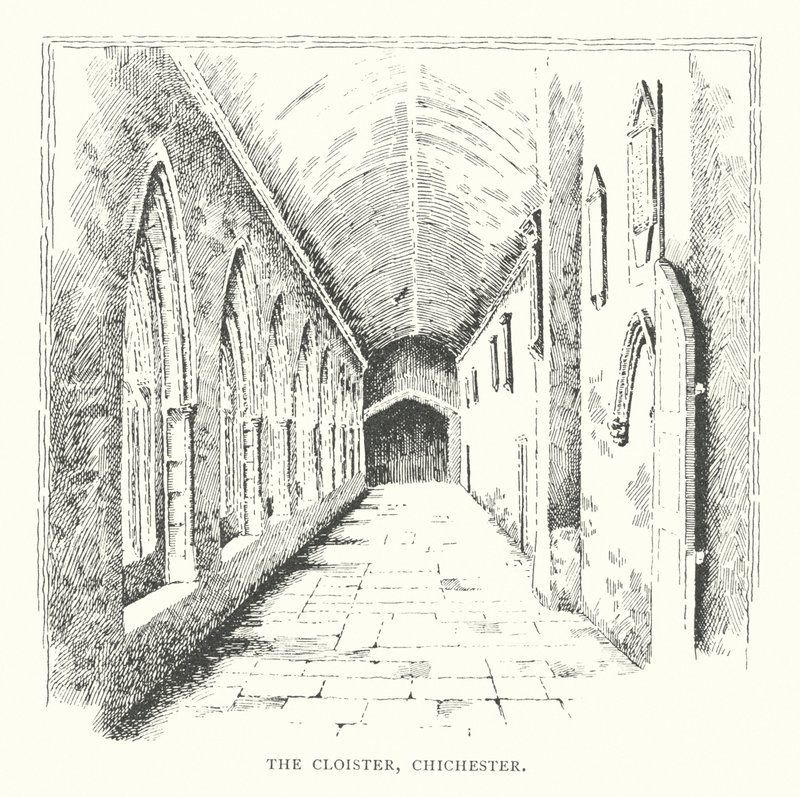Der Kreuzgang, Chichester von Duncan Moul