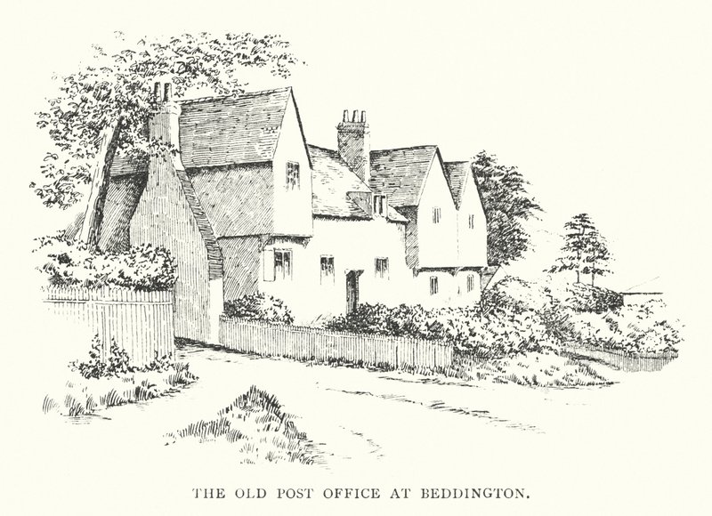 Das alte Postamt in Beddington von Duncan Moul