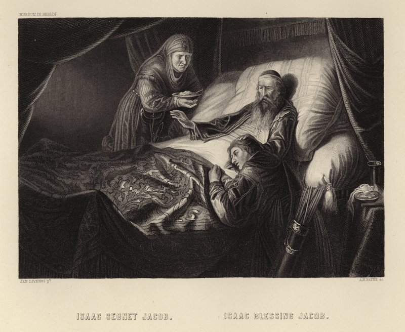 Isaak segnet Jakob von Dutch School