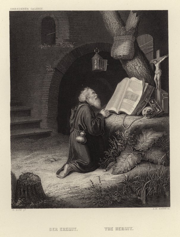 Der Einsiedler von Dutch School