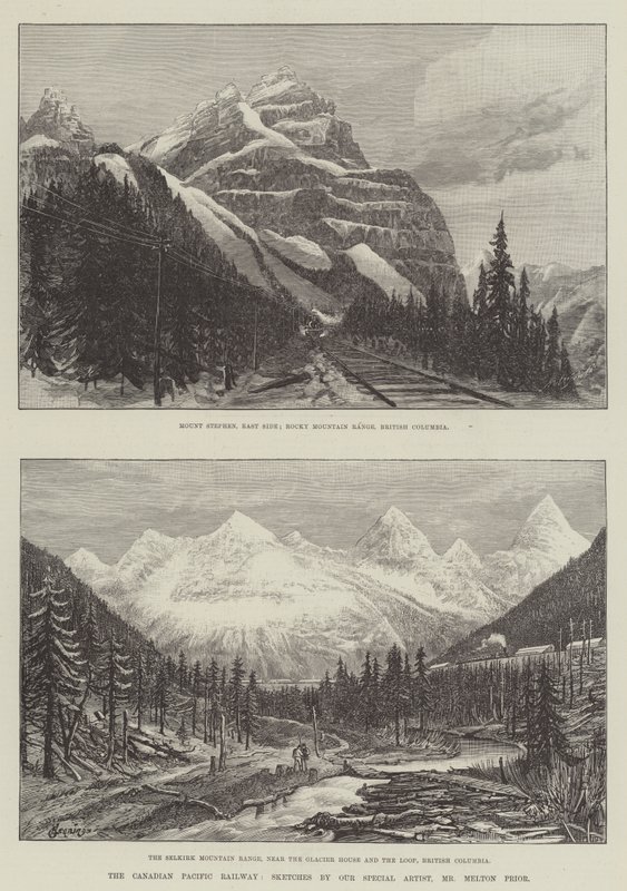 Die Canadian Pacific Railway von E. Jennings