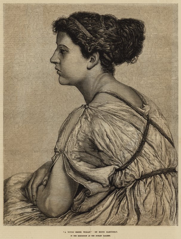 Eine junge griechische Frau von Edith Martineau