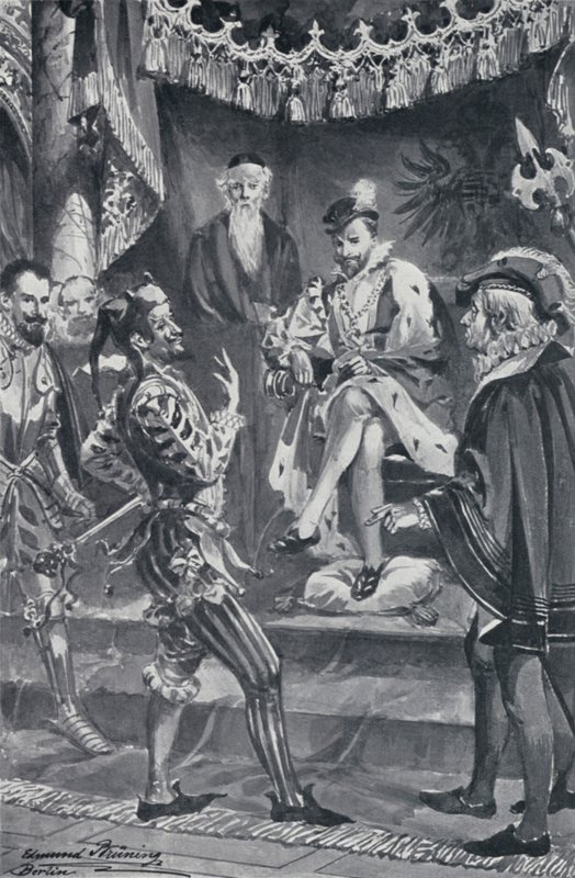 Illustration zu Goethes Faust von Edmund Bruning
