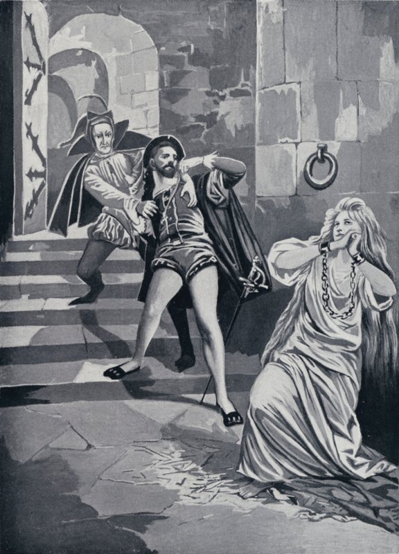 Illustration zu Goethes Faust von Edmund Bruning