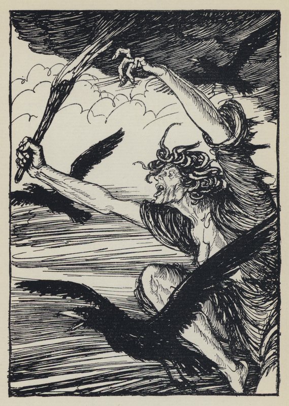 Illustration für Tennysons Maud von Edmund Joseph after Sullivan
