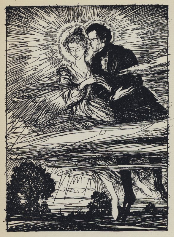 Illustration für Tennysons Maud von Edmund Joseph after Sullivan