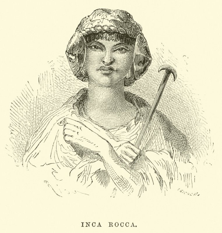 Inca Rocca von Edouard Riou