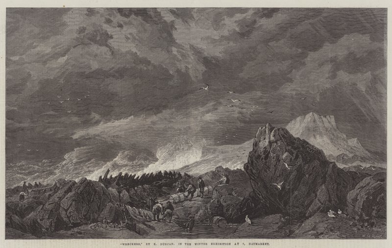 Wrackräuber von Edward Duncan
