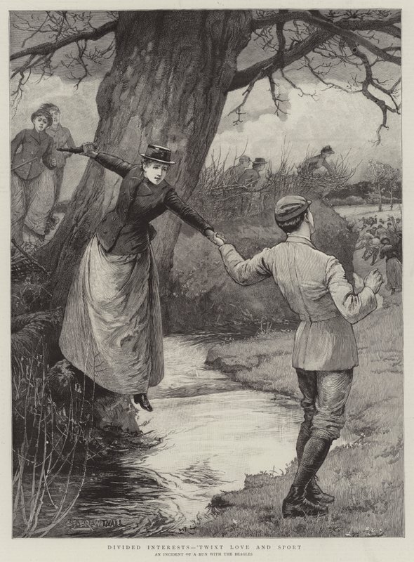 Geteilte Interessen, zwischen Liebe und Sport von Edward Frederick Brewtnall