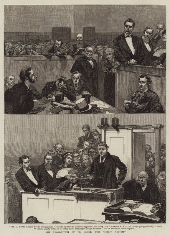 Die Verfolgung von Dr. Slade, dem Geistermedium von Edward John Gregory