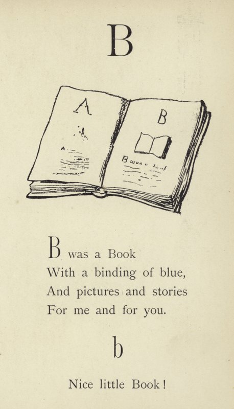 Der Buchstabe B von Edward Lear