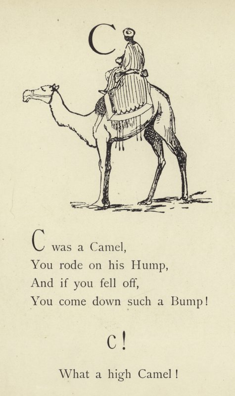 Der Buchstabe C von Edward Lear