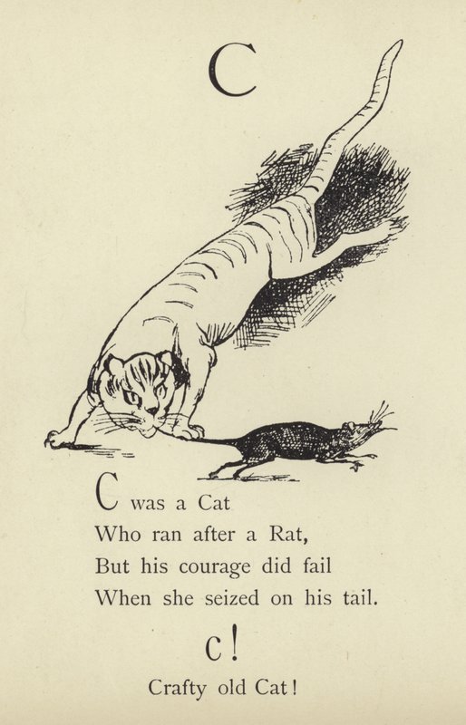Der Buchstabe C von Edward Lear