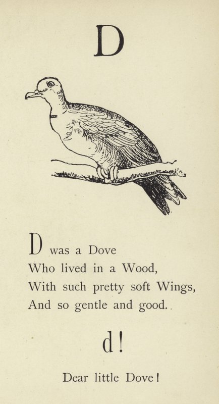 Der Buchstabe D von Edward Lear