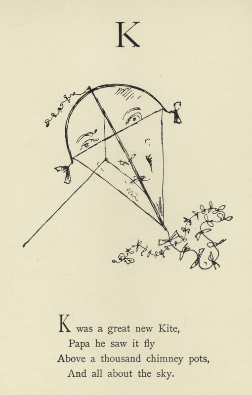 Der Buchstabe K von Edward Lear
