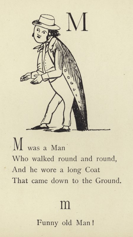 Der Buchstabe M von Edward Lear