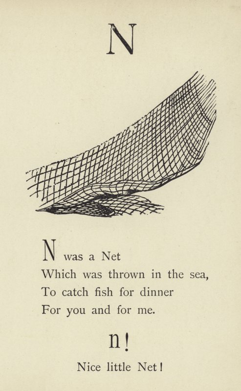 Der Buchstabe N von Edward Lear