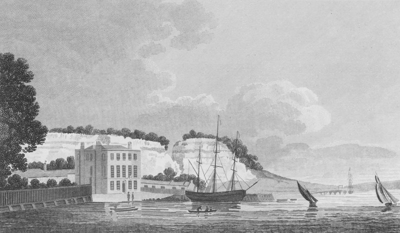 Purfleet (Stich) von Edward (after) Gyfford