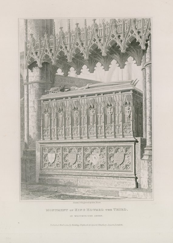 Denkmal von König Edward III. von Edward Blore
