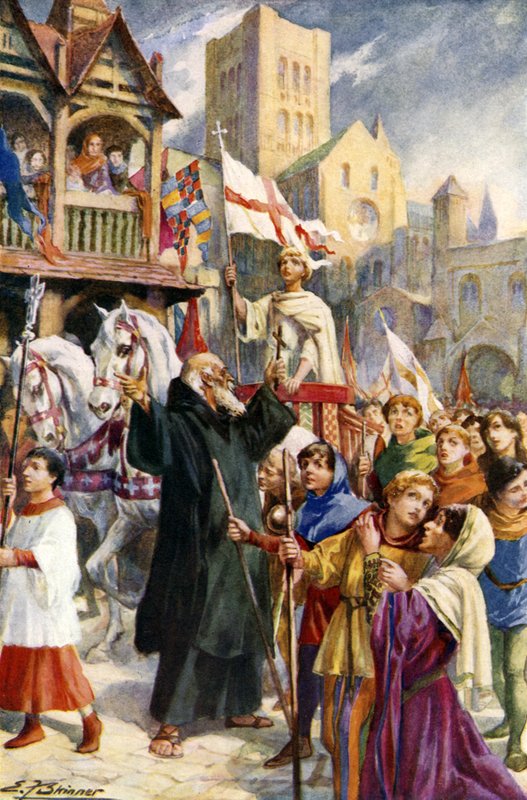 Der Kinderkreuzzug von Edward Frederick Skinner