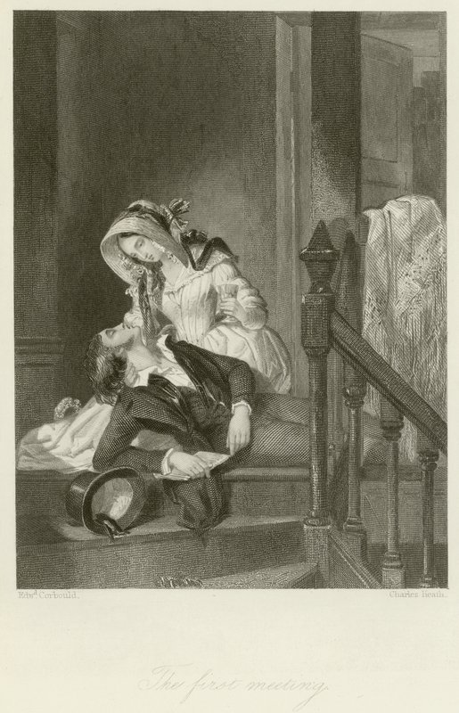 Das erste Treffen von Edward Henry Corbould