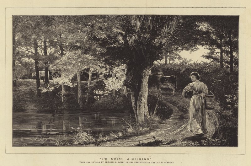 Ich gehe melken von Edward Henry Fahey