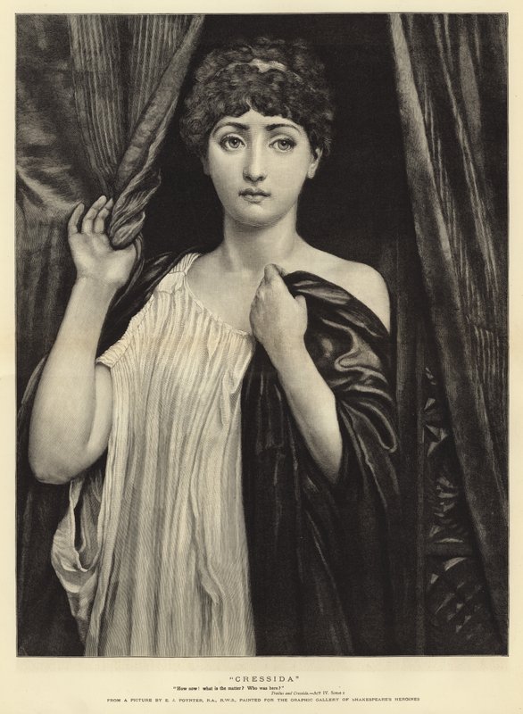 Cressida (Gravur) von Edward John (after) Poynter