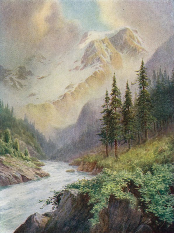 Bergnebel von Edward Mary Joseph Molyneux