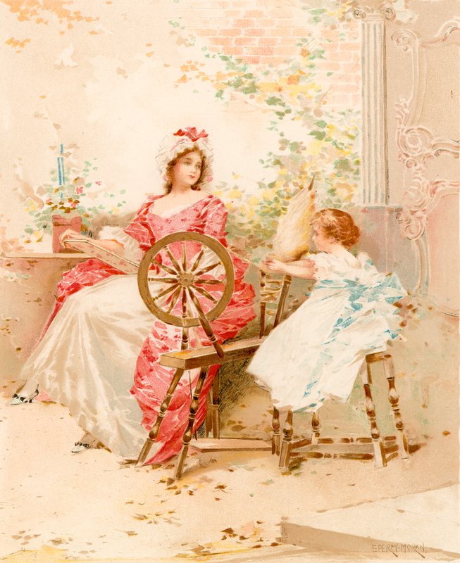 Lernen zu spinnen von Edward Percy Moran