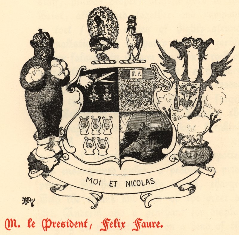 M. Le Präsident, Félix Faure (Gravur) von Edward Tennyson Reed