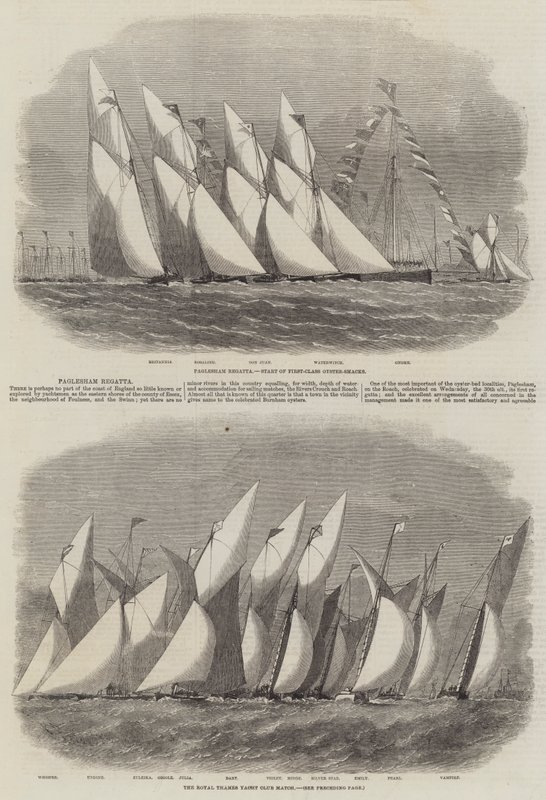 Paglesham-Regatta von Edwin Weedon