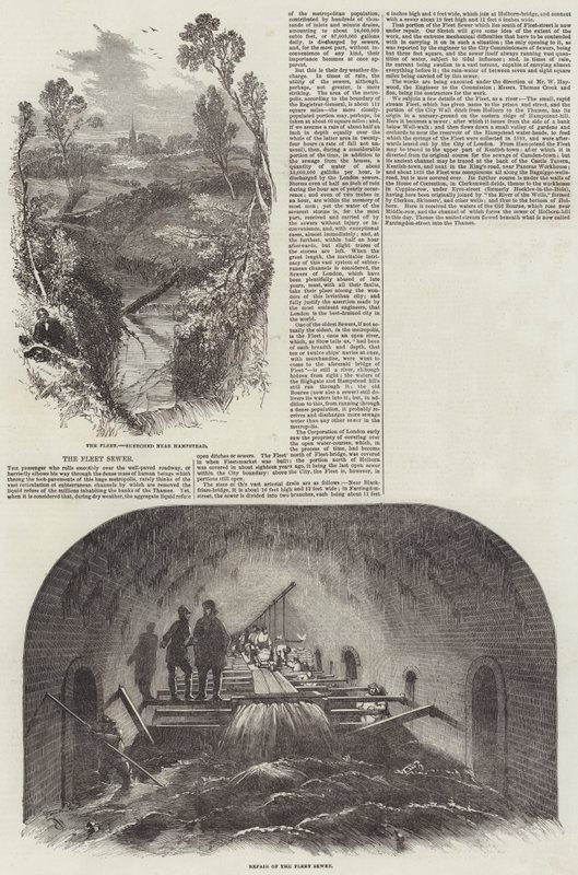 Der Fleet-Kanal von Edwin Weedon