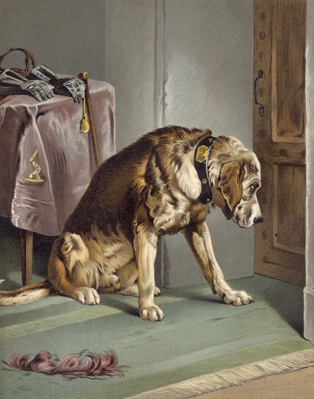 Spannung von Edwin after Landseer