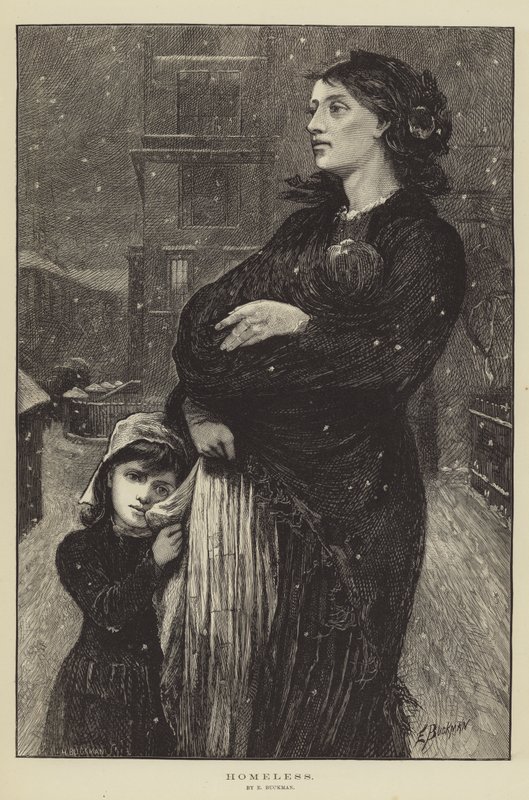 Obdachlos von Edwin Buckman