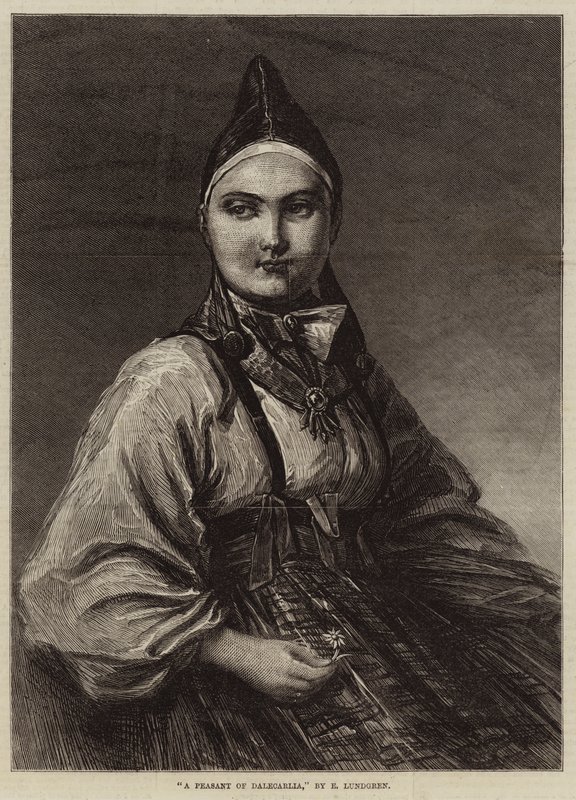 Ein Bauer aus Dalecarlia von Egron Sellif Lundgren