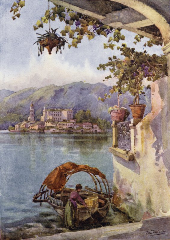 Ein Torbogen in Orta von Ella Du Cane