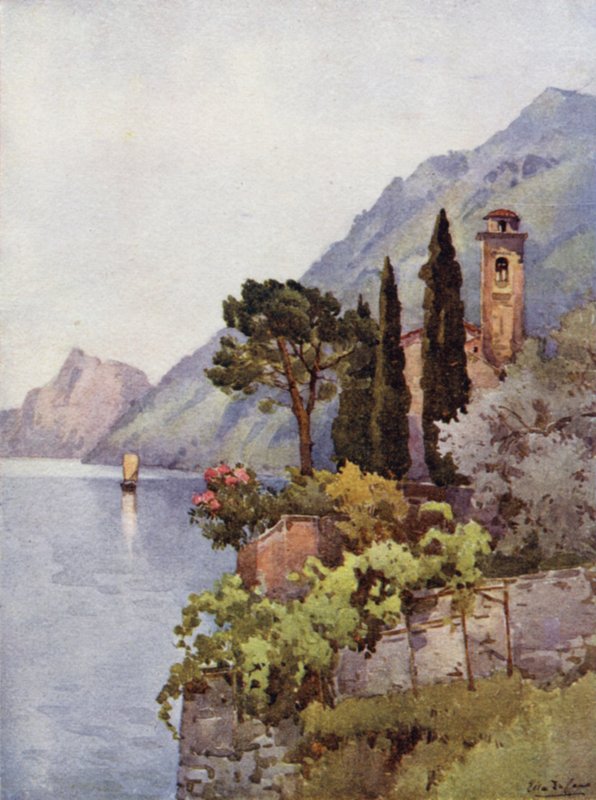Oria, Lago di Lugano von Ella Du Cane
