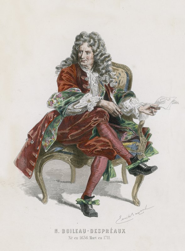 Boileau von Emile Antoine Bayard