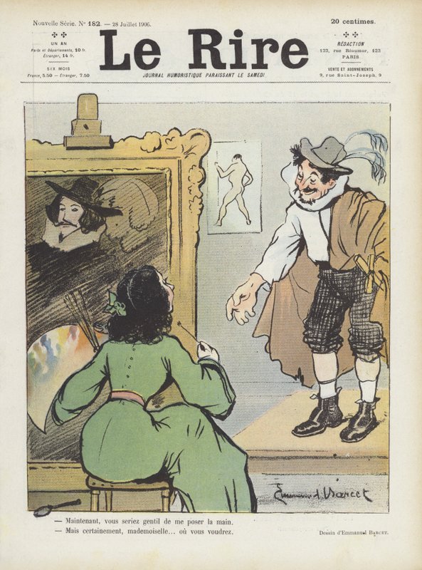 Illustration für Le Rire von Emmanuel Barcet