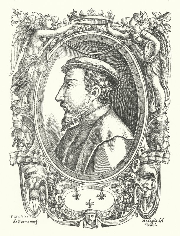 Heinrich II., König von Frankreich von Enea Vico