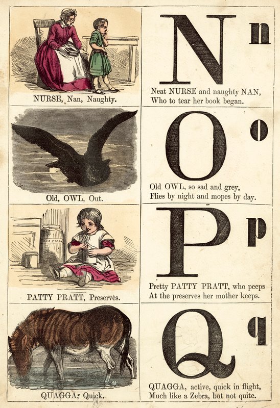 Bilderalphabet von English School