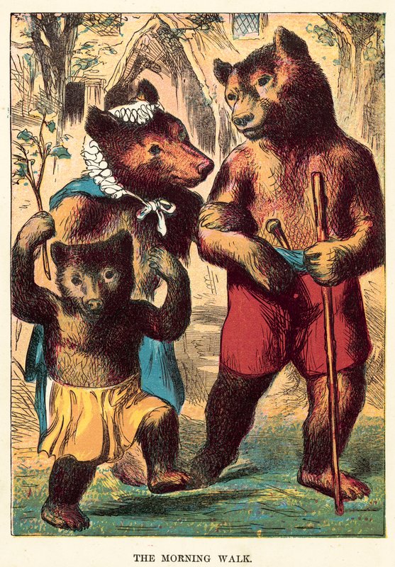 Der Morgenspaziergang von English School