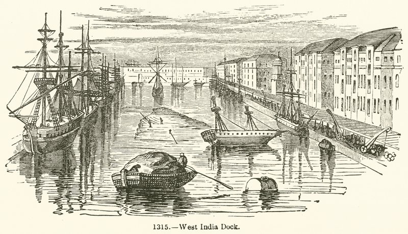 West India Dock von English School