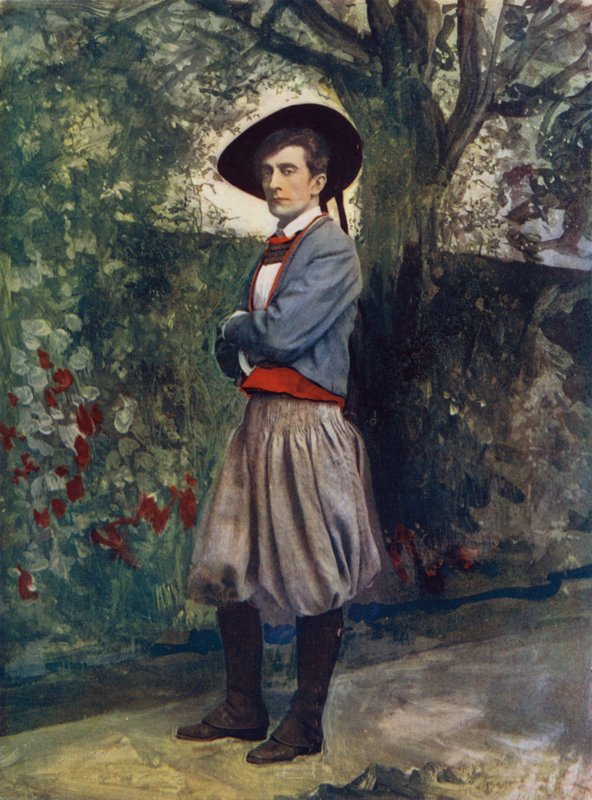 Mr Forbes Robertson in The Sacrament of Judas von English Photographer