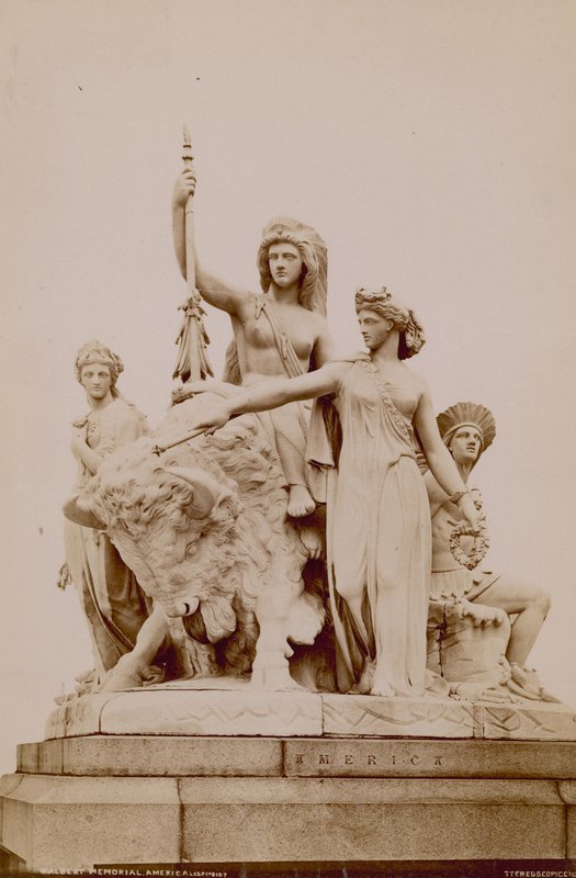 Albert Memorial, South Kensington, London von English Photographer