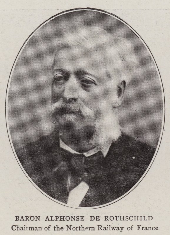 Baron Alphonse de Rothschild von English Photographer