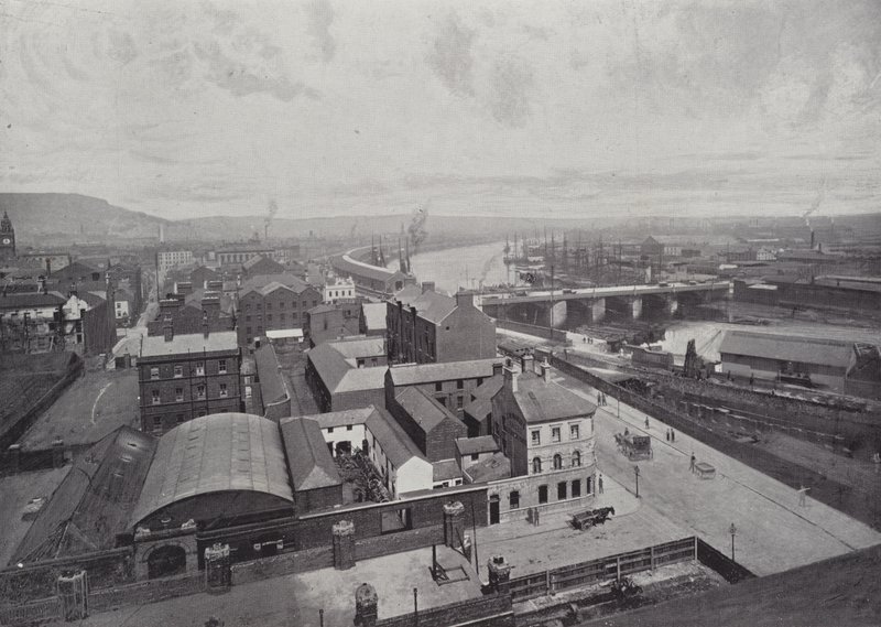 Belfast, Panoramablick von English Photographer