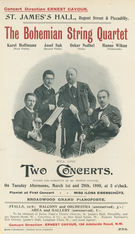 Böhmisches Streichquartett von English Photographer